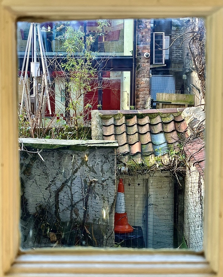 October - Backyard View by Mel Seymour